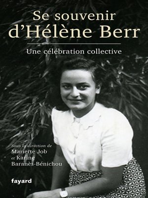 cover image of Se souvenir d'Hélène Berr